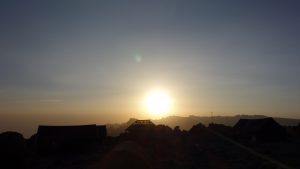 Sunrise at Shira 2 - photo by Lynn Jackson